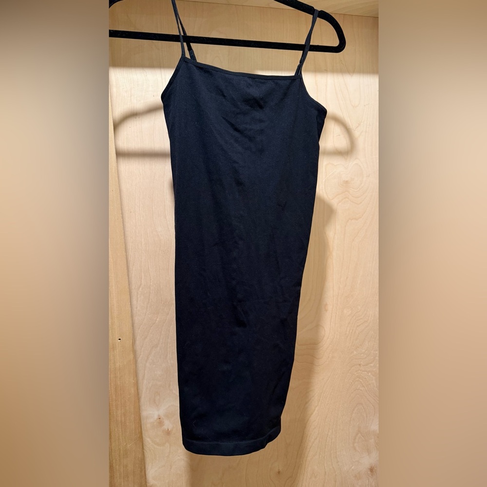 Free People Black Intimately Long Tank Top NEW Size XS/S NEW